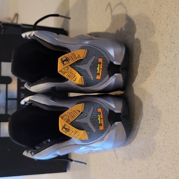 Lebron Twelve Wolf Grey - Picture 4 of 7